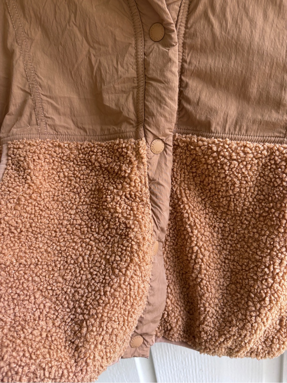 OFFLINE by Aerie Sherpa-Lined Hooded Jacket in Dusty Mauve - Picture 2 of 4